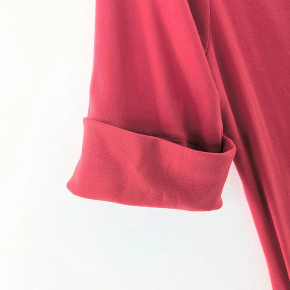 Lauren Ralph Lauren Womens Comfy Midi T-Shirt Dress - Picture 3 of 7